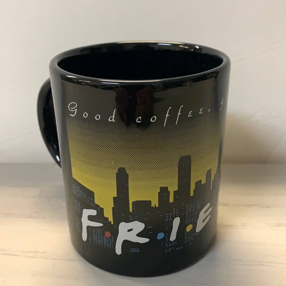 1995 FRIENDS collector coffee cup mug
